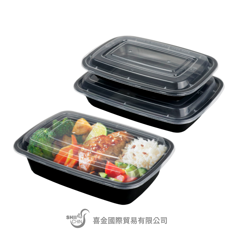 長方形美式餐盒(F500、750、1000)