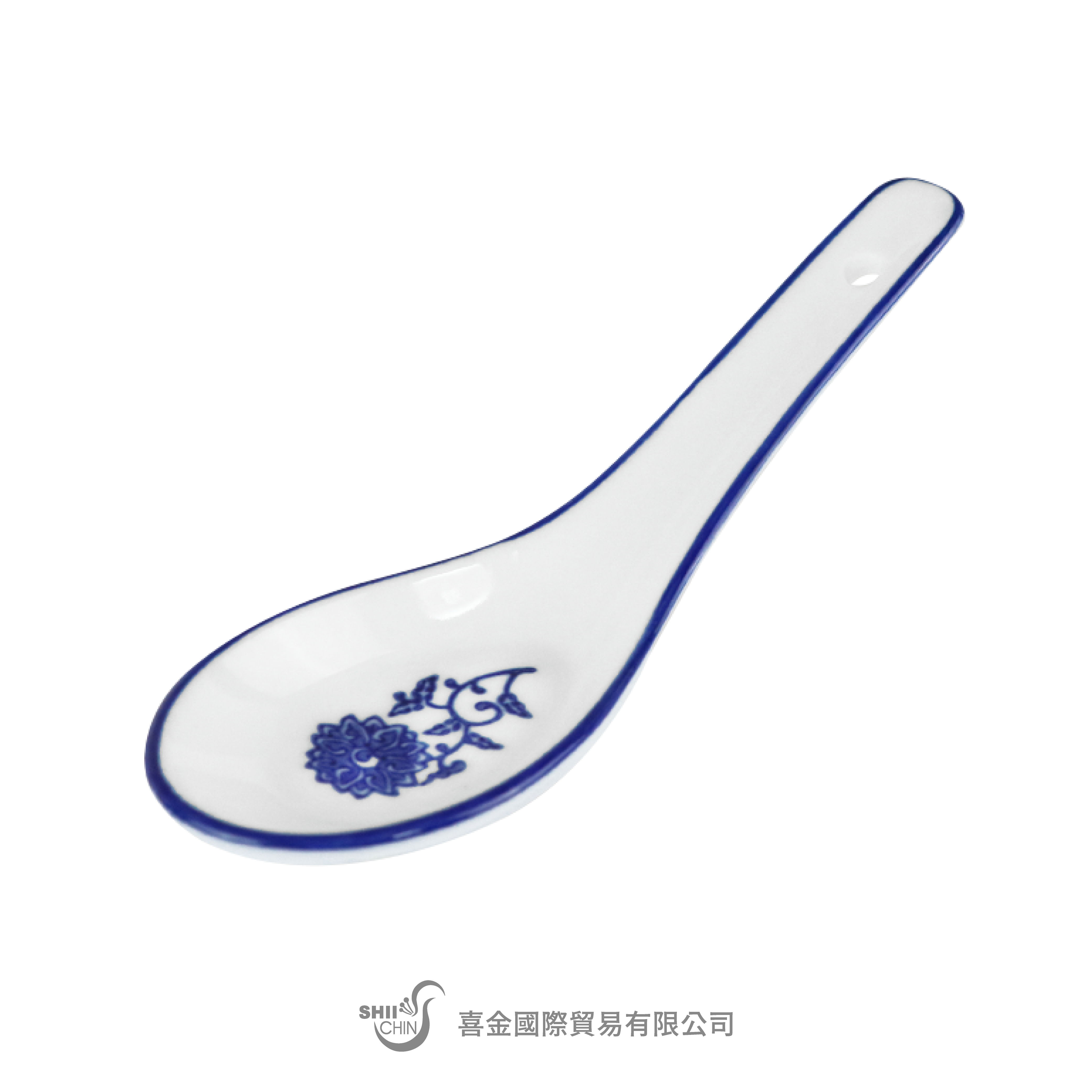 青花瓷二針湯匙