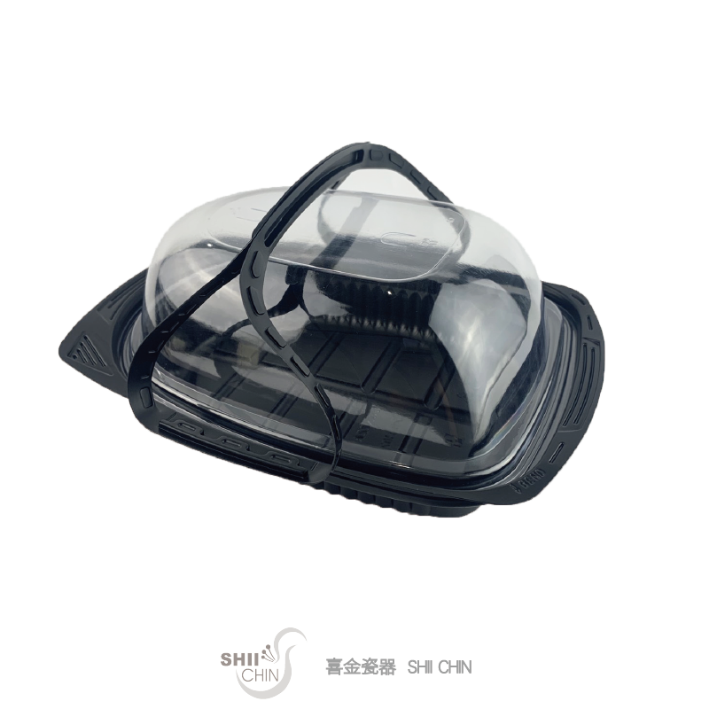 SZ9-H02烤鴨外帶盒-黑色
