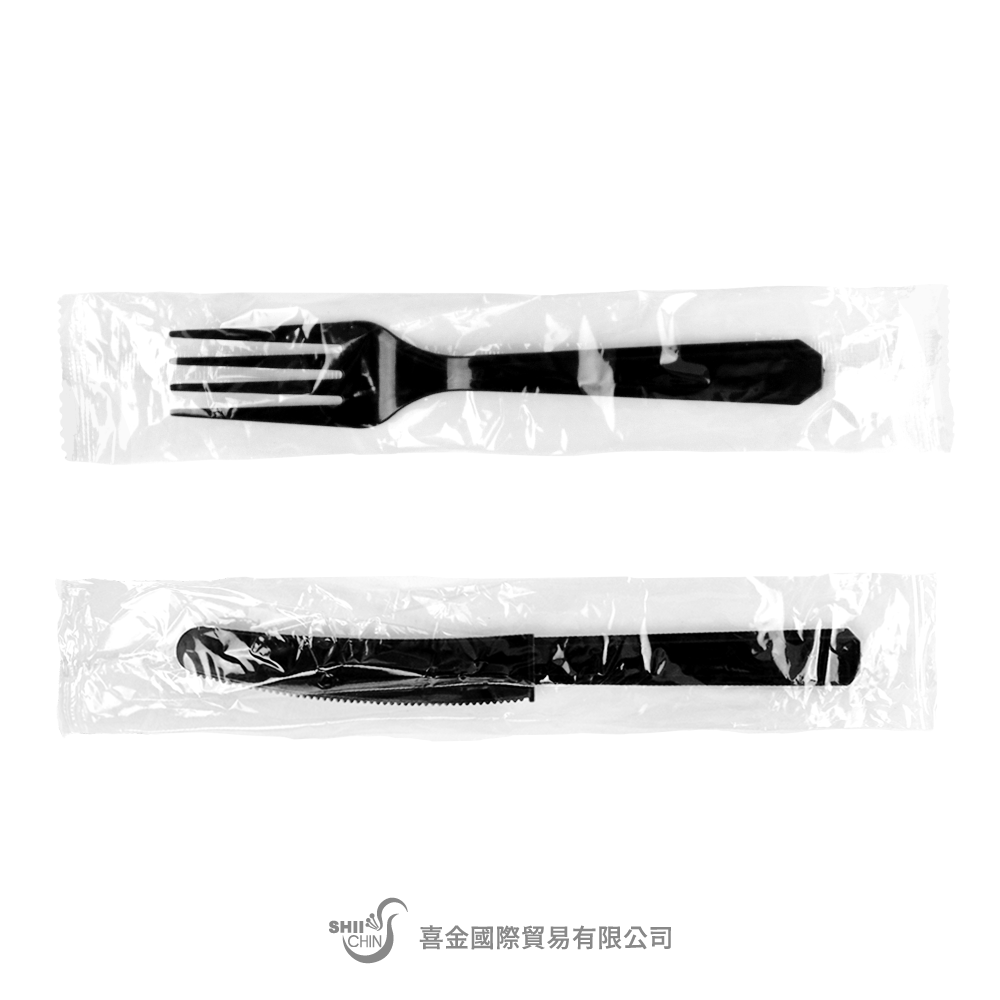 獨立裝西式餐刀叉(塑膠)