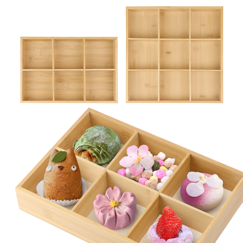 木製六格盤、九格盤(薄款)