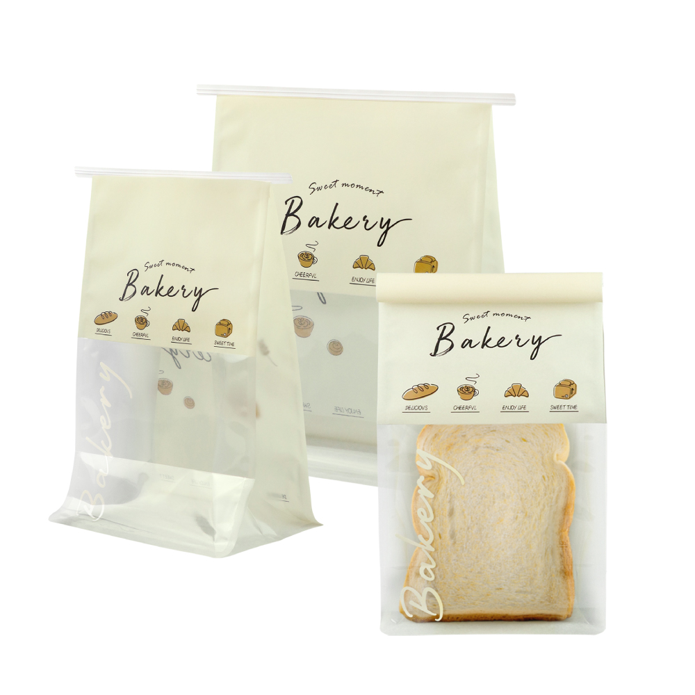 土司袋Bakery米色(捲線)